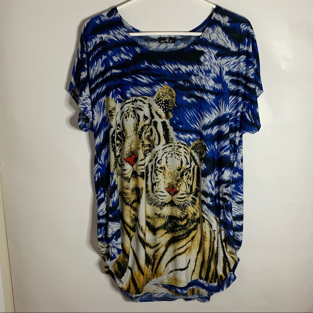 Tiger blouse M/L